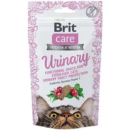 Ласощі для котів Brit Care Cat Snack Urinary з індичкою, журавлиною та розмарином 50 г