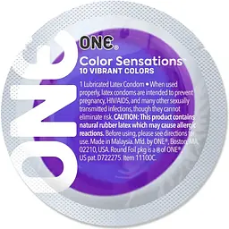 Презерватив One Color Sensations - Pick One (Purple) 1 шт.