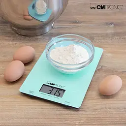 Ваги кухонні CLATRONIC KW 3626 Mint/Green - мініатюра 4