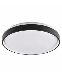 Люстра із пультом світлодіодна, стельовий світильник Goldlux 326676 Jadwiga 50 Led 1x72W 3000K-6000K 8000Lm IP44 Bk