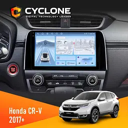 Штатна магнітола Honda CR-V 2017+ Cyclone C9-012 4x64, DSP, 4G Cyclone (НФ-00007853)