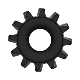 Ерекційне кільце Lovetoy Power Plus Cockring 3 Black (чорний) - мініатюра 3