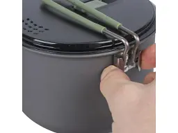 Каструля Bo-Camp Explorer Hard Anodized 1 L Grey/Green (2200236) - мініатюра 6