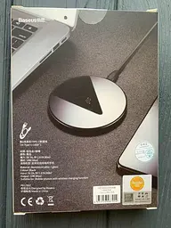 Бездротовий зарядний пристрій Baseus Simple Wireless Charger (CCALL-СJK01) - мініатюра 3