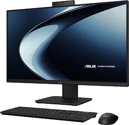 ASUS Комп'ютер персональний моноблок ASUS P470VAK-BPE5740 27" FHD AG, Intel 7-240H, 16GB, F1TB, UMA, WiFi, кл+м, без ОС, чорний - мініатюра 6