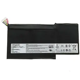 Акумулятор для ноутбука MSI BTY-M6J (Stealth Pro GS43VT, GS63VR, GS73VR) 11.4V 5700 mAh 64.98Wh Black - мініатюра 3