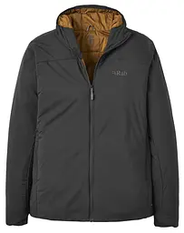 Чоловіча легка утеплена куртка Rab Xenair Alpine Light Jacket M Чорний-Коричневий
