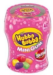 Жувальна гумка Hubba Bubba Skittles Flavored Mini Gum 40шт