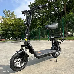 Електросамокат KUGOO Kirin C1+ Plus 18Ah 2025 року з сидінням та корзиною - мініатюра 10