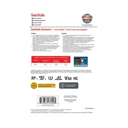Карта пам'яті SanDisk 1TB microSD class 10 UHS-I U3 V30 Extreme (SDSQXAV-1T00-GN6MA) - мініатюра 6
