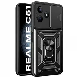 Чохол до мобільного телефона BeCover Military Realme C51 Black (710705)