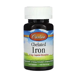 Хелатне залізо Chelated Iron - 100 tabs