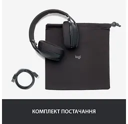 Навушники Logitech Zone Vibe 100 Wireless Graphite (981-001213) - мініатюра 10