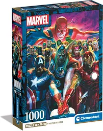 Пазл Marvel The Avengers Супергерої Марвел Месники - 1000 шт. Clementoni 39915