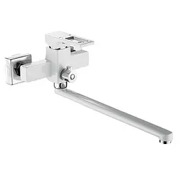 Змішувач для ванни Mixxus Premium Dante 006 Euro white/chrome MI6794 Білий матовий