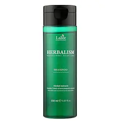 Заспокійливий шампунь з трав'яними екстрактами Herbalism Shampoo La'dor 150 мл