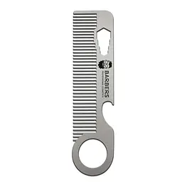 Металевий гребінець для бороди та волосся Barbers Metal Comb