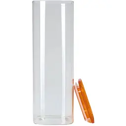 Ємність для зберігання MBM HOME 2.2 л прозора (KP-146 XL T/ORANGE) - мініатюра 2