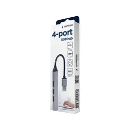 Концентратор Gembird USB-A to USB 3.1 Gen1 (5 Gbps), 3 х USB 2.0 (UHB-U3P1U2P3-02) - мініатюра 3