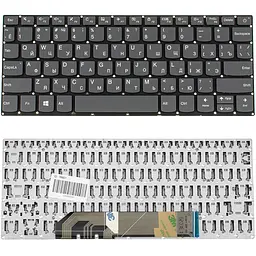 Клавіатура для ноутбука LENOVO (IdeaPad: 120S-11IAP) rus, black, без фрейма (POWER КНОПКА) - мініатюра 2