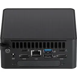 Комп'ютер ASUS NUC 14 Pro RNUC14RVHI300002I / Core 3 100U, M.2 22x80 NVMe, 22x42 NVMe/2.5'' SATA (90AR0072-M00040) - мініатюра 7