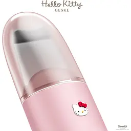 Мікрострумовий скрабер для шкіри та усунення чорних точок GESKE MicroCurrent Skin Scrubber & Blackhead Remover 9 в 1 by Hello Kitty рожевий - мініатюра 4