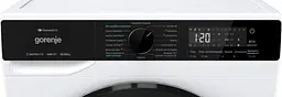 Gorenje Прально-сушильна машина фронтальна, 10.5(6)кг, 1400, A+, 60см, дисплей, пара, інвертор, Wi-Fi, білий - мініатюра 7