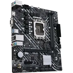 Материнська плата Asus Prime H610M-K D4 s1700 H610 2xDDR4 M.2 HDMI-VGA mATX - мініатюра 2