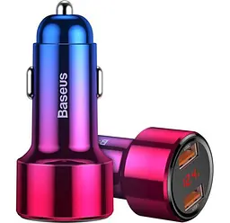 Пристрій Baseus Magic Series Dual Digital Display QC 45W Red (CCMLC20A-09) - мініатюра 4