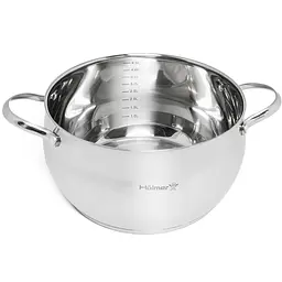 Каструля Holmer CR-15550-SS Fantastic з кришкою 5 л (CR-15550-SS Fantastic) - мініатюра 2