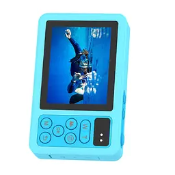 Дитяча водонепроникна цифрова камера D70 Blue - мініатюра 3