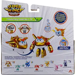 Ігровий набір Super Wings Transforming Золотий Хлопчик і улюбленець (EU770441) - мініатюра 3