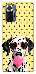 TPU чохол Demsky Pinky dolmatin для Xiaomi Redmi Note 10 Pro