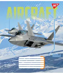 Набір зошитів Yes Aircraft А5 в клітинку 60 аркушів 10 шт. (767137) - мініатюра 5