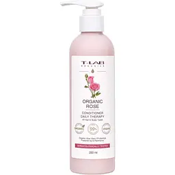 Кондиціонер T-LAB Organics Organic Rose Daily Therapy для догляду за будь-яким типом волосся, 250 мл