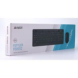 Комплект бездротовий A4Tech FG1012 Black - мініатюра 6