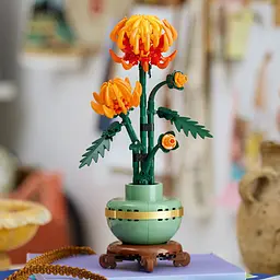 Конструктор LEGO Botanicals Хризантема 278 деталей (10368)  - мініатюра 6