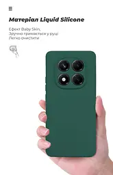 Чехол ArmorStandart ICON для Xiaomi Redmi Note 14 Pro 4G Camera cover Dark Green (ARM86878) - мініатюра 7