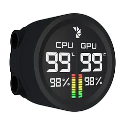 Система рідинного охолодження AeroCool Abyss L240R Digi Black (ACLA-AD24117.11) - мініатюра 3