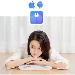Ваги підлогові електронні Xiaomi XQIAO Body Fat Scale L1 White - мініатюра 2