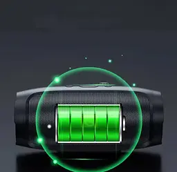 Портативна бездротова блютуз Bluetooth колонка Supmango з ФМ радіо - мініатюра 11