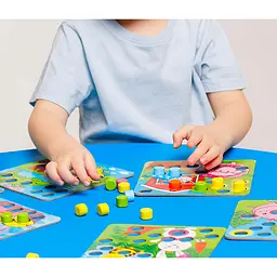Мозаїка дерев'яна Vladi Toys Ферма ZB2002-01 - мініатюра 4