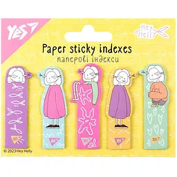 Індекси паперові Yes Неy Helly! 56х20 мм 100 шт. (170396)