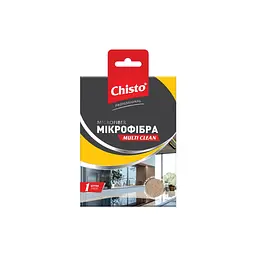 Салфетки для уборки Chisto Multi Clean Микрофибра 1 шт. (4820204702861)