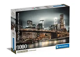 Пазл Clementoni High Quality Collection: Панорама Нью-Йорка, США (High Quality Collection - New York Skyline Puzzle - 1000 pcs.), 1000 ел. (39704)
