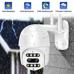 Камера відеоспостереження для вулиці XPRO PTZ з поворотним механізмом Wi-Fi CF26, 4 мм + 12 мм HD1080P 2 MP (41560-15964_1423) - мініатюра 8