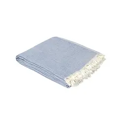 Покривало Lotus Home - Premium Stripe синій 190x225