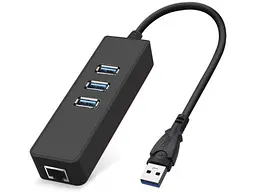 Мультипортовый адаптер Dynamode USB-C 3.1 RJ-45 + 3-Port (USB3.1-TYPEC-RJ45-HUB3)