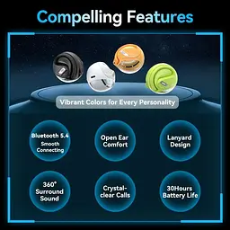 Навушники TWS Vention OpenBeat O12 Orange
