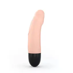 Вібратор Dorcel Real Vibration S Flesh 2.0, діаметр 3,7см, перезаряджається, для точки G - мініатюра 1